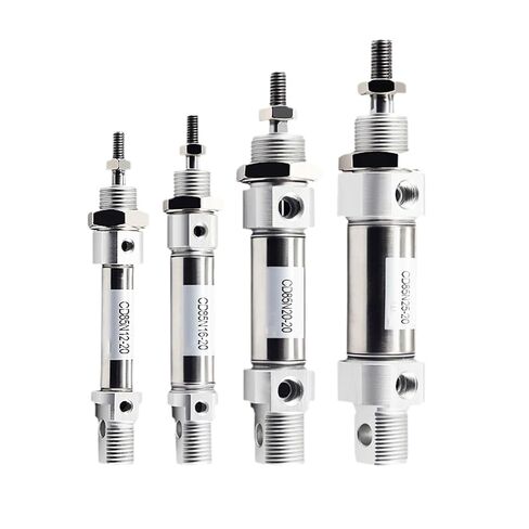 1 قطعة نوع ISO معايير CD85N سلسلة CD85N/C85N8 10 12 16 20 25 اسطوانة الهواء القياسية مزدوجة التمثيل قضيب واحد اسطوانة صغيرة (السكتة الدماغية 25 مللي متر ، C85N20) in Kuwait