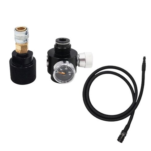 CO2 Tank Regulator W/Low Pressure SLP Flex Remote Hose Line to Regulating Range 0~200 psi in Saudi Arabia