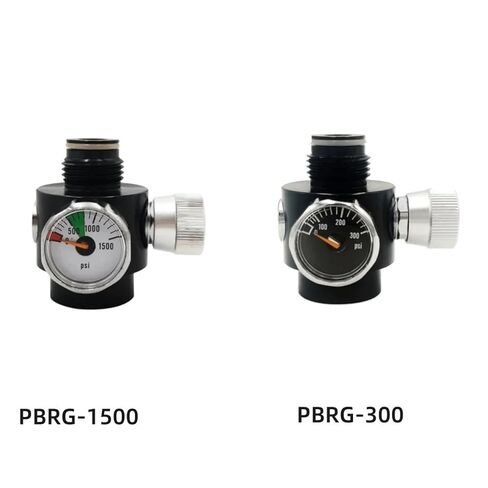 Air CO2 Pneumatic Regulator to 0.825"-14NGO Tank G1/2-14 Cylinder for Pressure Control Input 1500psi,Adjustable 0-200/0-800psi(1500psi Gauge) in Saudi Arabia