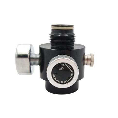 Air CO2 Pneumatic Regulator to 0.825"-14NGO Tank G1/2-14 Cylinder for Pressure Control Input 1500psi,Adjustable 0-200/0-800psi(1500psi Gauge) in Saudi Arabia