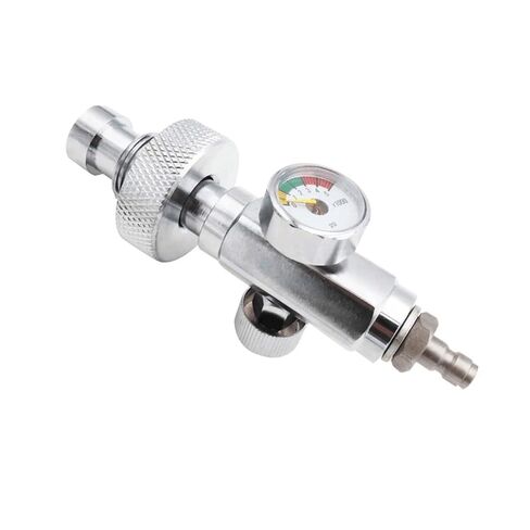 Air Accessories Scuba Stainless Steel Fill Station DIN G5/8 Charging Adapter W/ 5000psi Gauge High Pressure in Saudi Arabia