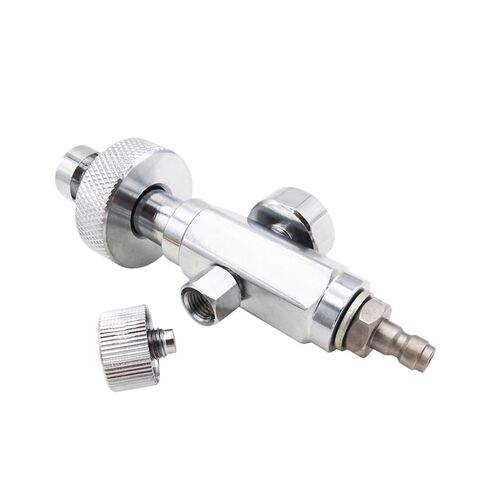 Air Accessories Scuba Stainless Steel Fill Station DIN G5/8 Charging Adapter W/ 5000psi Gauge High Pressure in Saudi Arabia
