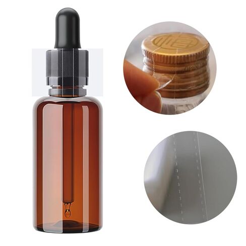 Shrink Wrap for Bottles Shrink Bands for Bottles Shrink Wrap Bottle Seals Shrink Wrap Bands Clear Perforated Heat Shrink Bottle Seals for Essential Oil Bottle Dropper Bottle Test Tube Cap 500Pcs in Kuwait
