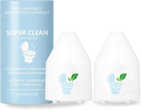 KUNAL Automated Toilet Bowl Cleaner,Clean Pro 10 Year Toilet Cleaner Toilet Bowl Cleaners,Long-Lasting Cleane Fresh Scent,Effectively Improve Hygiene Suitable for Home Bathrooms & Restrooms in Kuwait