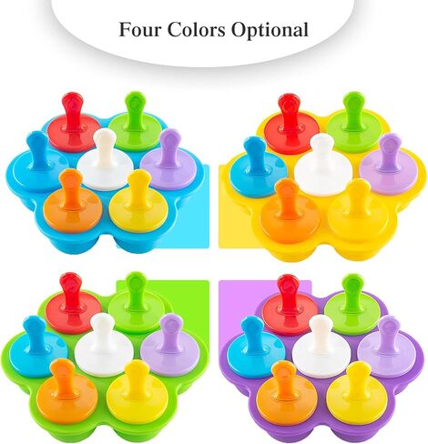 Nonstick 7-Hole Silicone Food Grade for Baking Ice Making Chocolate Gummy Oven Utensil in Saudi Arabia