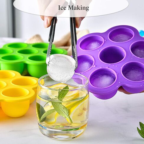 Nonstick 7-Hole Silicone Food Grade for Baking Ice Making Chocolate Gummy Oven Utensil in Saudi Arabia