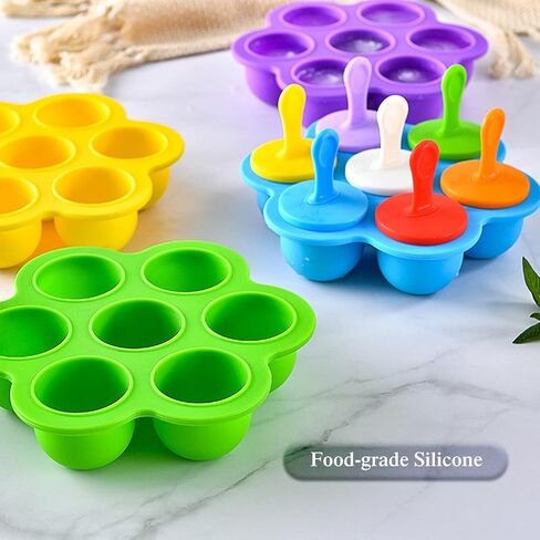 Nonstick 7-Hole Silicone Food Grade for Baking Ice Making Chocolate Gummy Oven Utensil in Saudi Arabia