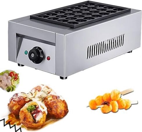 Octopus Ball Making Machine, Easily Makes Delicious Octopus Balls; a Multi-functional Snack Machine for Home and Commercial Use. in Saudi Arabia