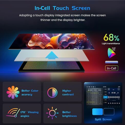 2+64G Android 13 Car Stereo Radio for Mitsubishi Mirage 2012-2022, 9'' HD Touch Screen Compatible with CarPlay Android Auto, AHD Backup Camera, Mirror Link, GPS, WiFi, DSP in Kuwait