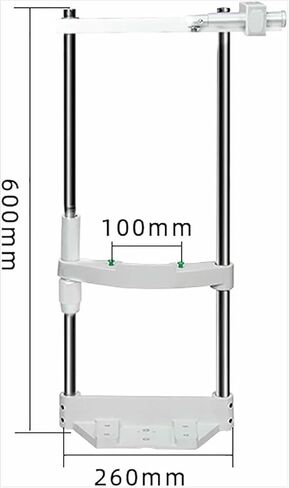 مسند للأجهزة البصرية للجبهة، تدريب على الرؤية مع مقبض تعديل لمسافة الرفع لمراكز العناية بالرؤية- in Kuwait