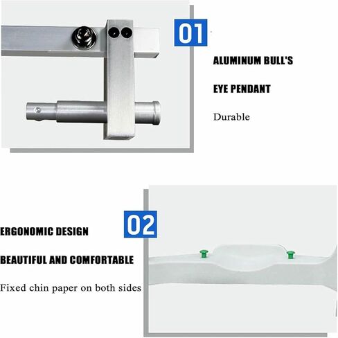 مسند للأجهزة البصرية للجبهة، تدريب على الرؤية مع مقبض تعديل لمسافة الرفع لمراكز العناية بالرؤية- in Kuwait