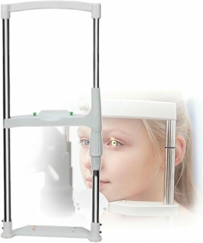 Forehead Support Optometry Accessories, Optical Instrument Chin Rest, Adjustable 0-95mm Lifting Distance,Vision Training, Eye Care Centers- in Kuwait