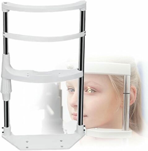 Forehead Support Optometry Accessories, Optical Instrument Chin Rest, Adjustable 0-95mm Lifting Distance,Vision Training, Eye Care Centers- in Saudi Arabia