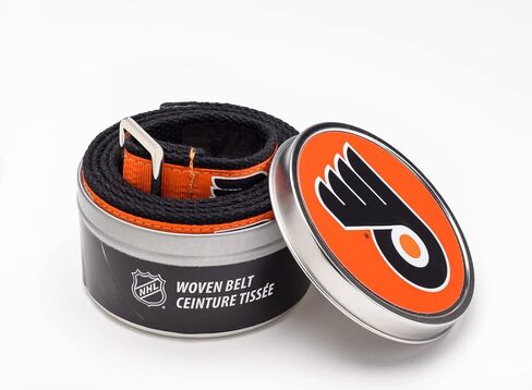 GELLS Philadelphia Flyers NHL Hockey Belt Officially Licensed With Nickel Finished Brass Buckle And Logo Tin in Saudi Arabia