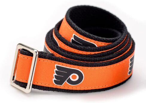 GELLS Philadelphia Flyers NHL Hockey Belt Officially Licensed With Nickel Finished Brass Buckle And Logo Tin in Kuwait