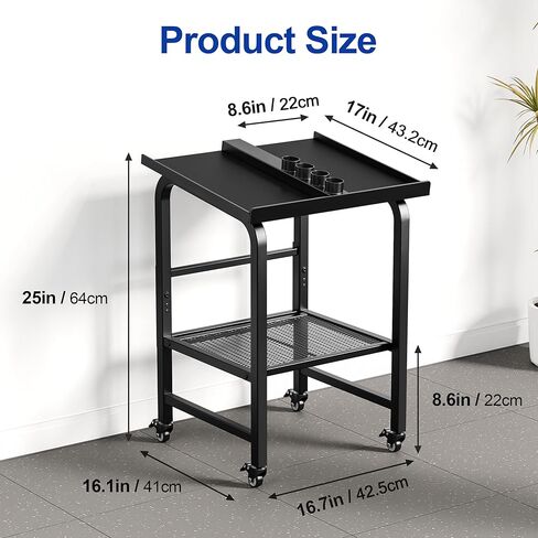 Dumbbell Stand Fits For Adjustable Weights Dumbbell Rack With Wheels 500lbs Loading（Rack Only） in Kuwait