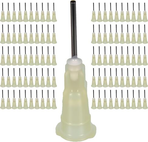 10sizes, 160 blunt tip glue dispensing nozzles Blunt-nosed needle glue applicator, used for applying industrial liquids, adhesives, inks, perfumes, lip glosses.0.5 inches, in Kuwait
