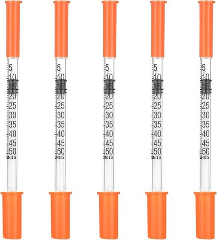 Lab Liquid Dispensing Supplies 31Ga 1.0 cc/mL-U-100,1/4" 6mm Individually Wrapped,Box of 100 in Kuwait