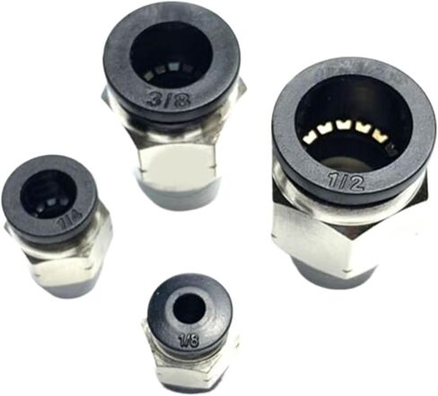 1 قطعة PC موصل سريع هوائي N1/8 N1/4 N3/8 N1/2 NPT خيط خارجي الأنابيب البريطانية 5/32 1/4 5/16 3/8 1/2 خرطوم أنابيب الهواء (PC 5l32-N01(NPT1l8)) in Kuwait