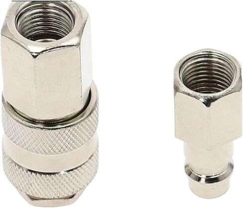 1 قطعة خرطوم خط الهواء تركيب موصل أنثى الإفراج السريع 1/4 "3/8" 1/2 "بوصة الأنابيب القياسية البريطانية أنثى تركيبات هوائية (SF 02) in Kuwait