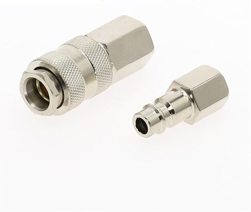 1 قطعة خرطوم خط الهواء تركيب موصل أنثى الإفراج السريع 1/4 "3/8" 1/2 "بوصة الأنابيب القياسية البريطانية أنثى تركيبات هوائية (SF 02) in Kuwait