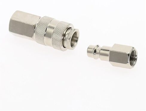 1 قطعة خرطوم خط الهواء تركيب موصل أنثى الإفراج السريع 1/4 "3/8" 1/2 "بوصة الأنابيب القياسية البريطانية أنثى تركيبات هوائية (SF 02) in Kuwait