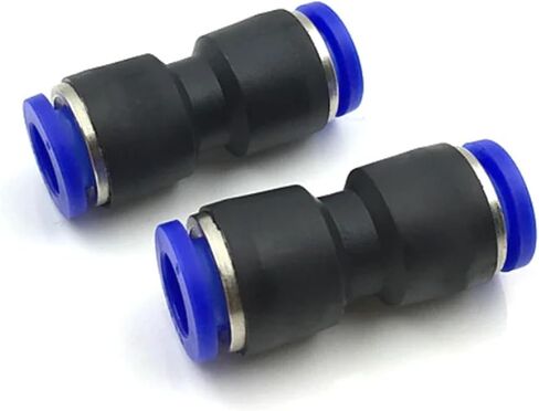 1pcs PG Air Pneumatic 10mm 8mm 6mm 12mm 16mm 4mm OD Hose Tube Touch Push Into Straight Gas Plastic Quick Connectors Fitting(Red,OD8MM- 6MM(5pcs)) in Saudi Arabia