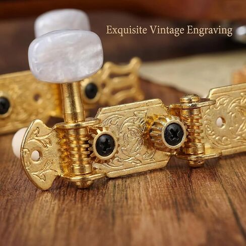 زوج واحد من مفاتيح أوتاد ضبط الجيتار الكلاسيكي 3L3R، 6 أوتار ضبط أوتاد المفاتيح، رأس آلة ضبط أوتاد ضبط سلسلة الجيتار مع براغي، رؤوس آلات ضبط الجيتار، ملحقات أجزاء الأجزاء in Kuwait