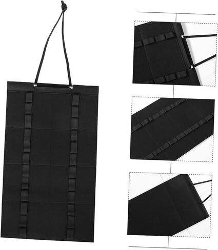 SUPVOX Portable Foldable Felt Drumstick Holder Wall Mounted Display for Percussion Sticks and Mallets Drumsticks Organizer Adjustable Design for Musicians and Drummers in Saudi Arabia