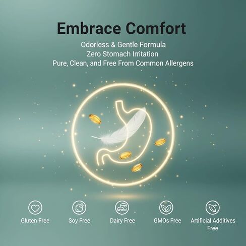 لومين مستخلص الثوم المعمر، مستخلص الثوم المعمر Elare عديم الرائحة، كبسولات مستخلص الثوم العضوي 300 عدد in Kuwait