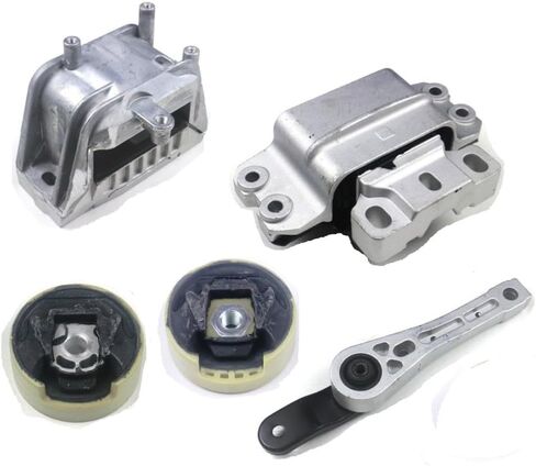 5pcs محرك المحرك ومجموعة Mount Trans متوافقة مع Audi A3 ، Audi S3 ، A3 Quattro L4-2.0L ، فولكس واجن جولف / جيتا / GTI لـ R3057 ، 9918 ، 9919 ، 9985 ، 9917 ، A4085 ، A4934 ، A4935 in Saudi Arabia