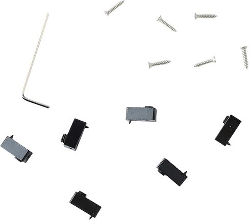 Guitar String Locking Nut, 6 Pcs Triangular Black Zinc Alloy Electric Guitar String Locking Nut for Electric Headless Bass Guitar in Saudi Arabia
