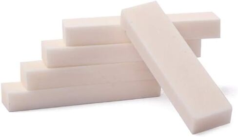 Alnicov 5 PCS 40x10x5mm Blanks Bone Guitar Nut，for Guitar Ukulele Parts in Saudi Arabia