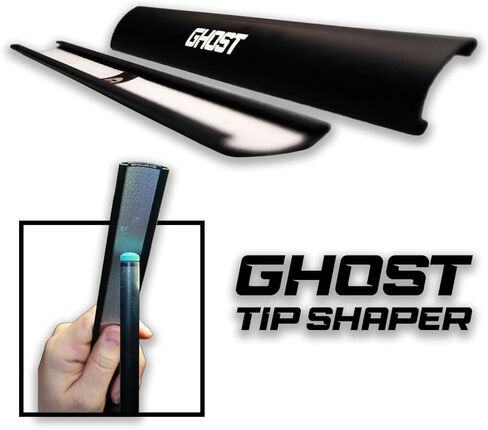 Ghost Cue Tip Shaper – Stainless Steel Billiard Tip Tool – Shapes, Scuffs & Conditions Pool Cue Tips – Durable Precision Design in Kuwait