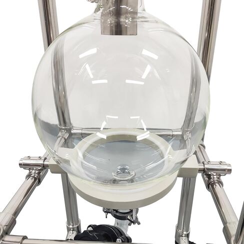 10L Glass Collection Bottle Glass Flask for Stainless Steel Vacuum Suction Filter (Suitable for 220553) in Saudi Arabia
