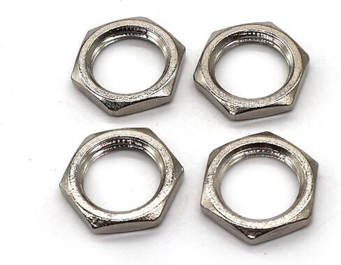 12 قطعة من صواميل الجيتار وغسالات وغسالات القفل لأواني CTS الأمريكية 1/4 2-موصل جيتار/مقبس إخراج الجهير in Kuwait