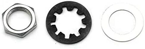 12 قطعة من صواميل الجيتار وغسالات وغسالات القفل لأواني CTS الأمريكية 1/4 2-موصل جيتار/مقبس إخراج الجهير in Kuwait