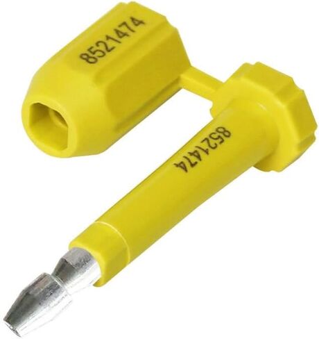 250 PCS Bolt Seal, Container Tamper Evident Seals, High Security Seal with Serial Number, One Time Use Barrier Seals for Trailer, Truck, Train Cargo, Shipping, Container in Saudi Arabia