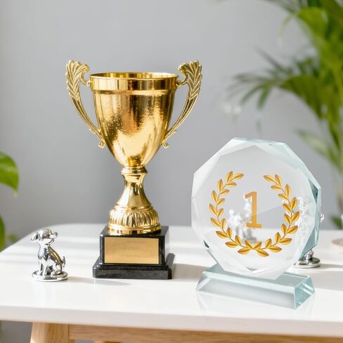 3 Pack Sublimation Blanks Crystal Picture Frames, Octagonal Acrylic Trophies for DIY Heat Transfer, 4x4 Inch Clear Glass Award Plaques for Personalized Gifts, Tabletop Decor for Golf Tournaments & Parties in Saudi Arabia