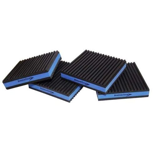Diversitech MP4-E E.V.A. Anti-Vibration Pad, 4" x 4" x 7/8" Pack of 4 in Kuwait