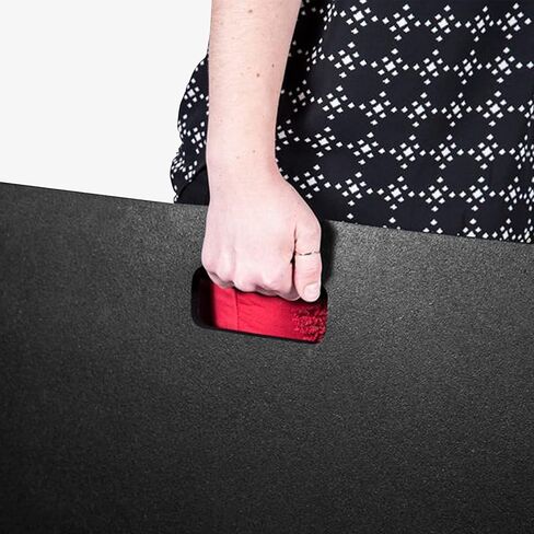 IncStores 1/2 Inch Thick Laundry Machine Anti Vibration Mat | Extra Thick Rubber Mat for Washer and Dryer Floor Protection Made from Non-Porous Recycled Material | 28" x 34", 1 Mat Black in Kuwait