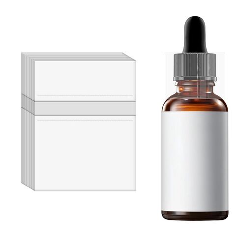 200 قطعة من غلاف الانكماش للزجاجات، أشرطة انكماش شفافة مقاس 50 × 30 مم، سدادات حرارية قابلة للانكماش مع خطين سهل التمزق لزجاجات أنبوب اختبار زجاجات الزيوت العطرية in Kuwait