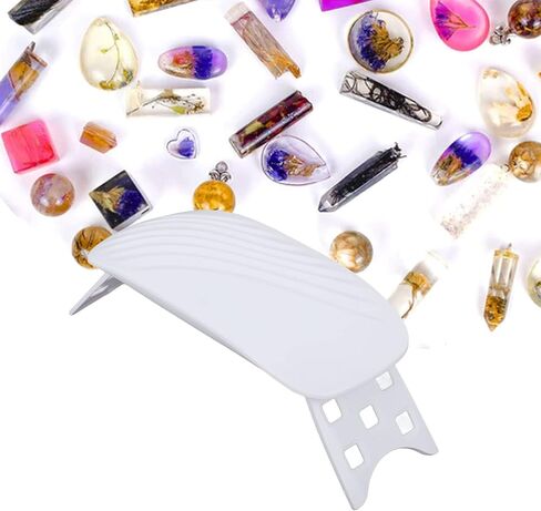 Glue Curing Lamp, 36W 12 LED Lamp Beads, Portable Curing Light, Foldable Stand Design, for DIY Resin Crafts, Gel Nail Polish, Glass Windshield Repair in Saudi Arabia