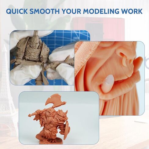 Toothpaste-Like Consistency Light Curing Putty 15g and 5g UV Putty kit, 365-405nm Fast Cure, Sand & Paint Ready, Opaque Multi-Surface Repair Filler for Crafts & 3D Prints in Kuwait