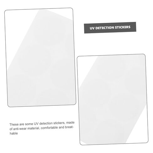 Ciieeo UV Detection Stickers 10 Sheets of Portable UV Testing Patches for Skin Protection Sun Blocking Stickers in Saudi Arabia