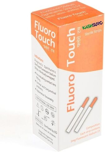 Diagnostic Ophthalmic Fluoro Touch Strips -100 Strips in Saudi Arabia