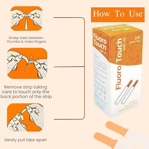 Diagnostic Ophthalmic Fluoro Touch Strips -100 Strips in Saudi Arabia