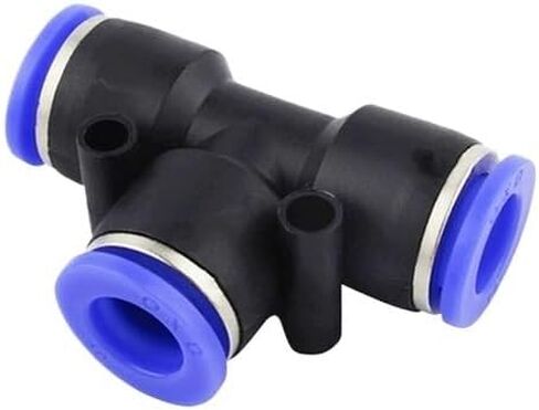 أنبوب موصل الهواء أنبوب تركيبات الإفراج السريع دفع المياه في خرطوم البلاستيك 4/6/8/10 مللي متر PU PY موصلات 1 قطعة (PE ، 10 مللي متر) in Kuwait