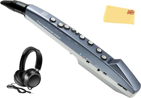 Roland AE-20W Aerophone Digital Saxophone Bundle with Headphones, Instrument Cable, and Austin Bazaar Polishing Cloth in Saudi Arabia