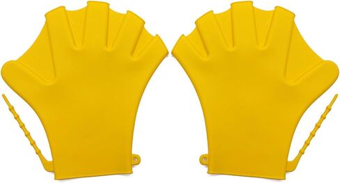 Pongnas Silicon Swimming Gloves for Training - Webbed Fitness Diving Mittens for Enhanced Upper Body Strength and Resistance in Kuwait